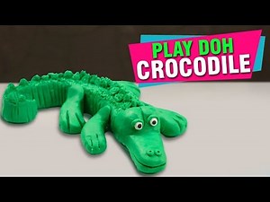 How To Make Play Doh Animals For Kids | DIY Animal Crafts | Play Doh Crocodile | Easy DIY Crafts