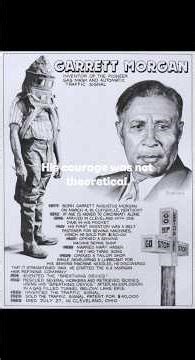 Garrett Morgan: The Hero Who Invented the Gas Mask & Yellow Light #shorts #trafficlights