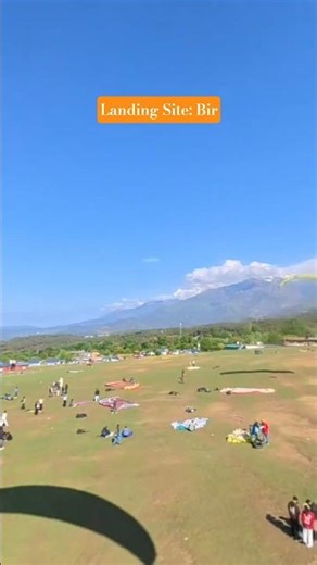 Perfect Paragliding Landing from the Sky, Insta360 POV.