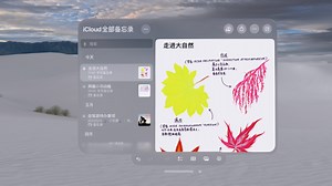使用 Apple Vision Pro 体验沉浸感时看清周围的人