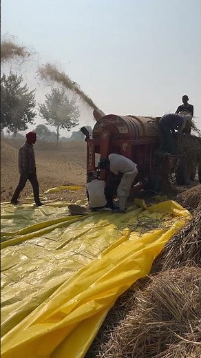 Homemade Rice Threshing Machine | Manual Rice Threshing & Rice Grading Process at Home