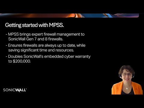 How to Get Started with SonicWall Managed Protection Security Suite