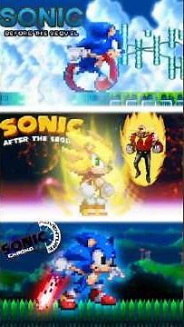 The Best Sonic Fan Game Trillogy #shorts #sonic #sonicfangame