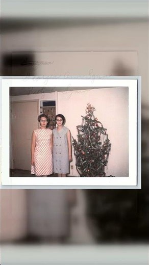 A Family's Cozy Christmas in the 1960s: A Colorful Memory