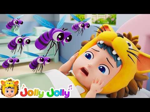 No No Mosquito Song | Little Mosquito | Boo Boo Song for Kids | Jolly Jolly - Kids Songs