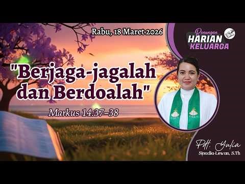 RHK March 18, 2026 | "Watch and Pray" | Mark 14:37–38