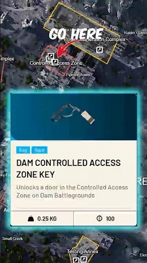 ARC Raiders - Dam Controlled Access Zone Key FULL Location Guide