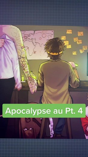 Bench Trio Apocalypse AU Part 4 Fan Art