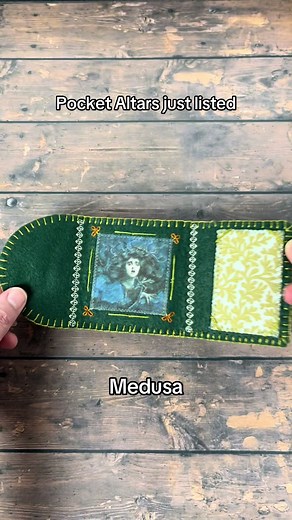 Crafting Pocket Altars for Medusa and Cernunnos