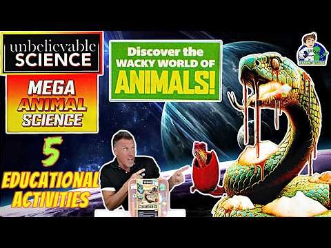 Five Below Unbelievable Science Mega Animal Science Kit