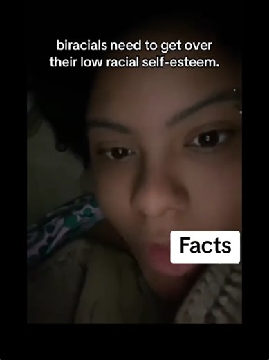 Biracial woman from America embraces both sides of her (Mixed Race) heritage equally and encourages other Biracial people to also do the same. #mixedrace #multiracial #biracial #mulatto #facts