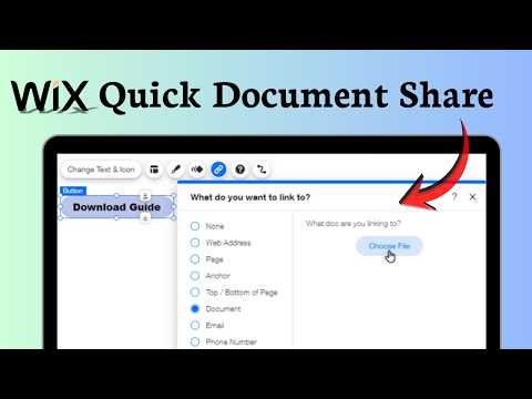 How to add downloadable documents on Wix (Site Resources)