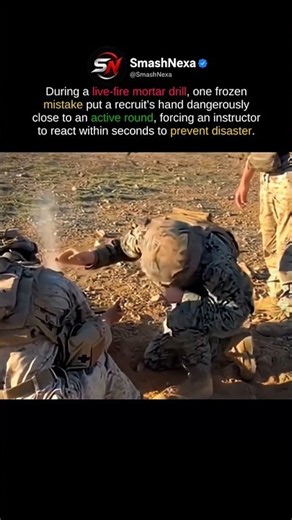 One Mistake Nearly Caused Disaster #Military #Mortar #Training