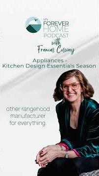 "A rangehood is like a sports car – but don’t give it lawnmower tyres."