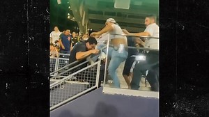 Padres Fan Kicks Man Down Stairs In Wild Brawl At Game