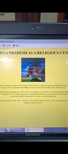 using html code #web page