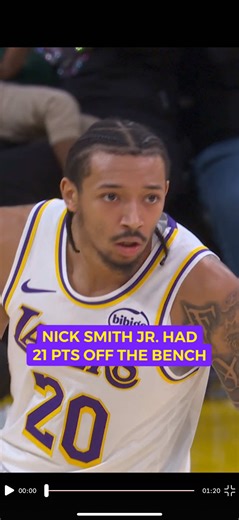 Nick Smith Jr. Shines with 21 Points in Lakers Victory