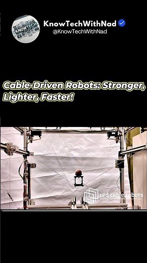 Cable-Driven Robots: Stronger, Lighter, Faster!
