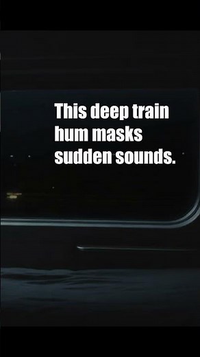 Silence a Noisy Room with Night Train Sounds 🚂 #Shorts #WhiteNoise