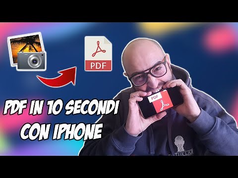 Come creare un PDF con l'iPhone