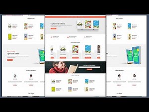 Online Booking Website Design using HTML CSS & JavaScript