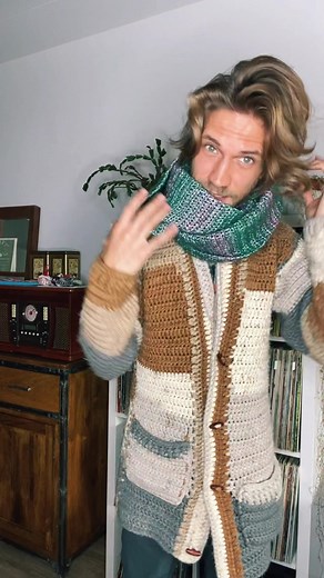 Création de snood au crochet pour l'hiver