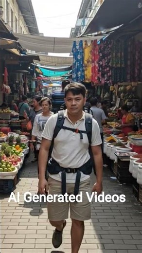 AI Generated Videos of me traveling the world #ai