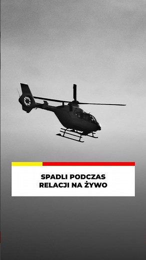 SPADLI PODCZAS RELACJI NA ŻYWO! POV Z POKŁADU HELIKOPTERA