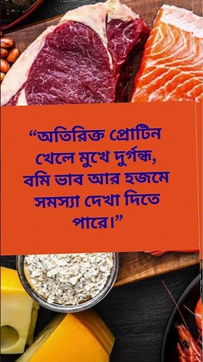 প্রতিদিন কতটা প্রোটিন খাওয়া নিরাপদ? 💪 জানুন ডায়েট বিশেষজ্ঞের মতামত