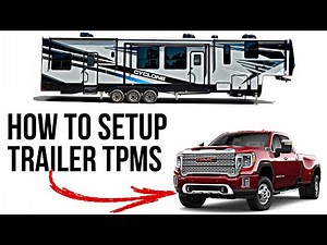 How To Set Up Your Trailer TPMS On Your 2020-2023 GMC Sierra & Chevy Silverado 2500/3500 HD