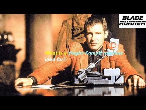 Voight-Kampff Test Explained | Blade Runner (1982)