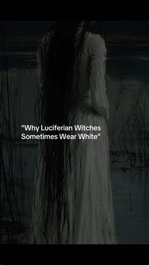 “Not every Luciferian ritual is cloaked in black. Sometimes we wear white. And here’s why.” “Lucifer means Light-Bringer. White becomes the robe of fire, not innocence. It’s worn by those who walk into shadow lit from within.” “Wearing white in ritual isn’t submission it’s a statement. ‘I know who I am in the dark. I bring my own light.’” “It reflects clarity. Consciousness. And contrast. You don’t dissolve into the dark you stand out, like a candle in a cave.” “Luciferians don’t worship light o