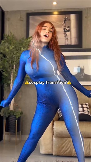 KAYLA🧚 on Instagram: "Wait till the end💙 #cosplayer #egirls #cosplay #mystique #mystiquecosplay"