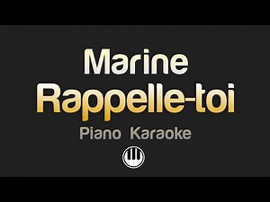 Marine - Rappelle toi (Karaoke)