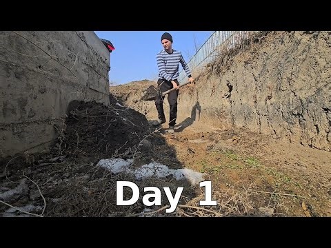 Digging for Safety: The Excavation of a Bunker