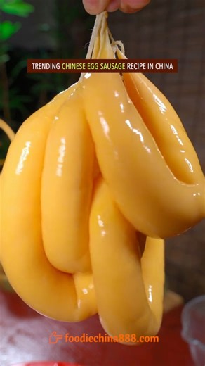 631K views · 5.9K reactions | Trending Chinese egg sausage recipe in China. Have u ever seen it before? #recipe #cooking #chinesefood #egg #sausage | foodiechina888 | Facebook