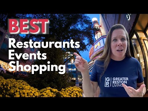 Discover Reston's Top Dining & Shopping Spots! | Insider's Tour of Reston Town Center