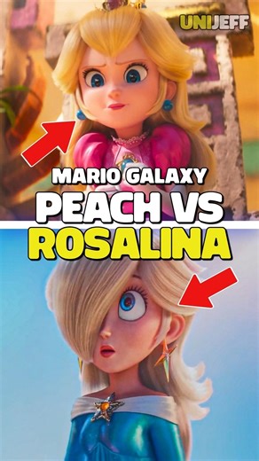Princess Peach vs. Princess Rosalina, who wins? #supermariogalaxy