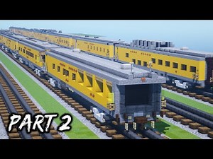 Minecraft Union Pacific Coaches Tutorial Part 2