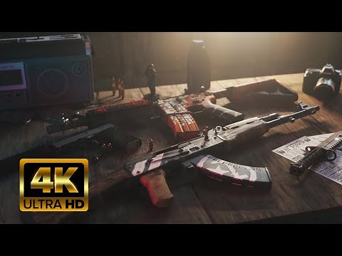 Guns On Desktop💀 4k Live Wallpaper For PC #guns #ak47 #gangster