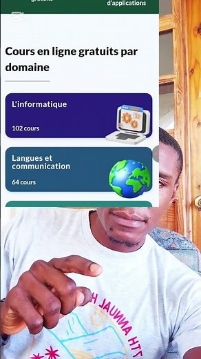 Apprends l'informatique en ligne GRATUITEMENT (avec certificat!) #shorts #cursa #cúrsafraincise