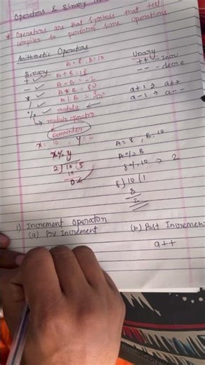 Increment Operators Pre - Post Increment Operators #code #java #dsa #programming #coding