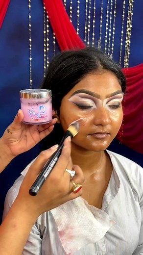 17K views · 345 reactions | Makeup tutorial #chitradeymakeupartist #makeupartist #eyemakeup #Asansolmakeupartist #puruliamakeup #bridal #reel #makeover #chitradey #hairstyling | Chitra"s Makeup Studio & Academy | Facebook