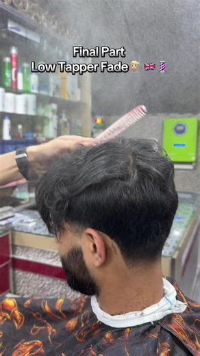 Final Look at the Low Tapper Fade Haircut