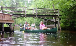 A1: Stones Bridge to Winneboujou            3-5 hours (Easiest) - Brule River Canoe Rental