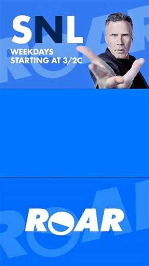 1.4K views · 56 reactions | Hey Comedy Crew!  Get your daily dose of laughs, Saturday Night Live is lighting up ROAR weekdays at 3/2c. From hilarious sketches to unforgettable moments, the comedy never stops! | Watch Roar | Facebook