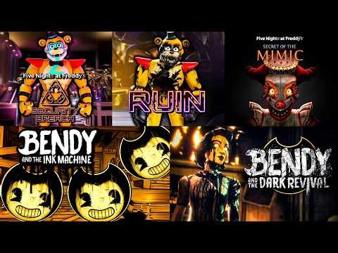 Security Breach + RUIN |Secret of the Mimic | Bendy and the Ink Machine | Bendy and the Dark Revival