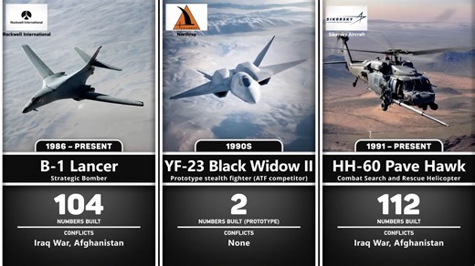 7分钟看遍美国军机 Evolution of United States Military Aircraft Some of them will Shock