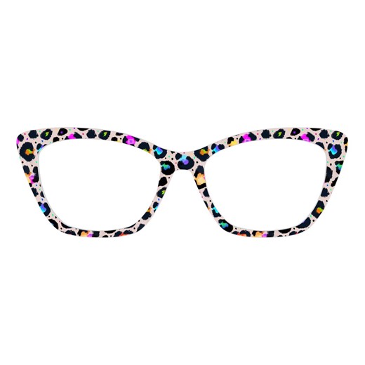The Color Ink Leopard Print Rhapsody Magnetic Glasses Topper – Pair Eyewear Compatible - Etsy