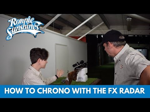 How to chronograph an air rifle featuring FX Radar with Roger Lait 🔹 Ronnie Sunshines UK Gun Store